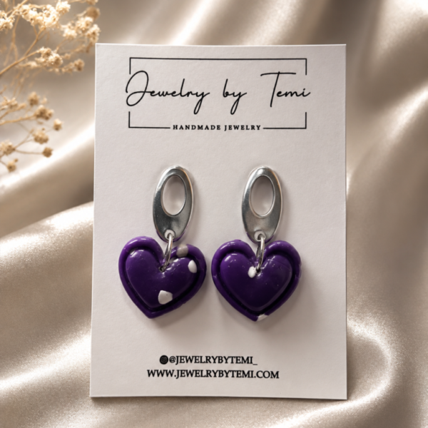 Violet Heart Drops
